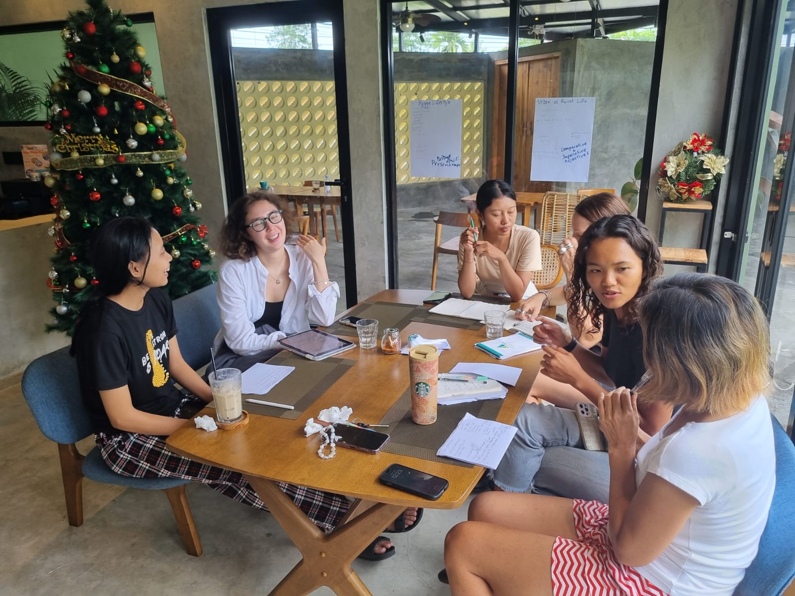 Dine before and after class